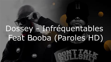 les sacs hermes booba|Dosseh – Infréquentables Lyrics .